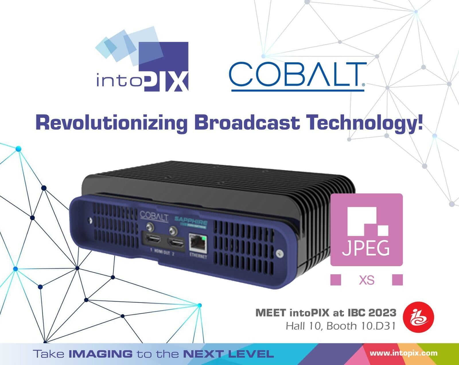 intoPIX Cobalt 揭開了內容交付的未來 JPEG XS：介紹藍寶石迷你轉換器和藍寶石openGear卡 powered by intoPIX 科技